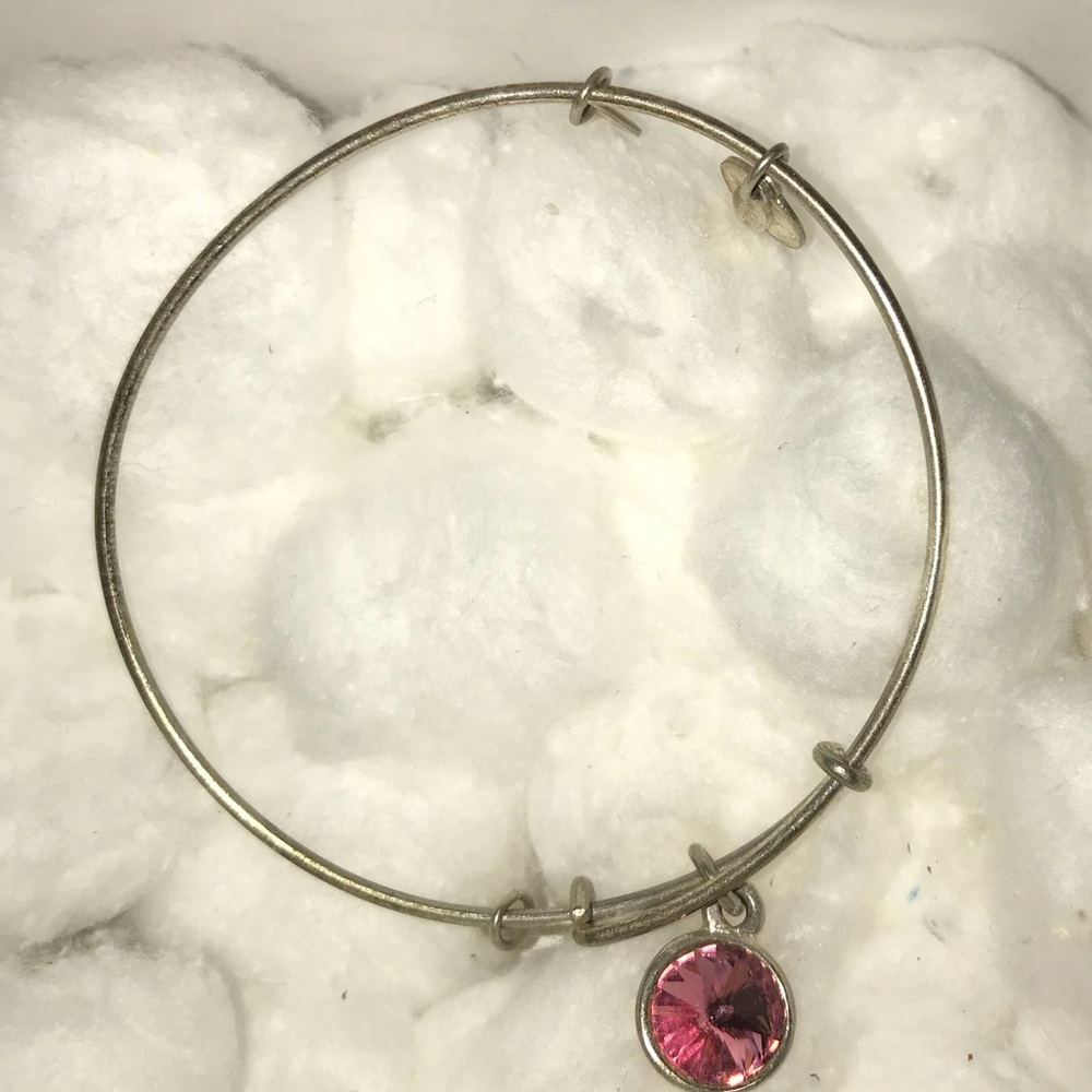 Alex and Ani October birthstone bracelet